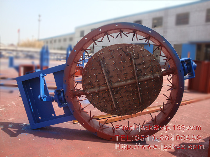 Automatic regulation high-temperature butterfly valve