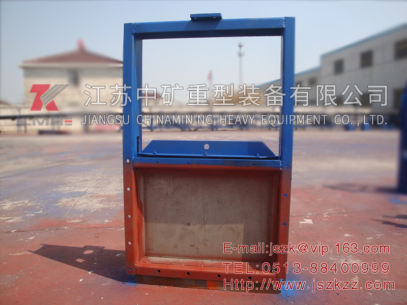 QTLV-0.1 pneumatic push rod flat gate valve