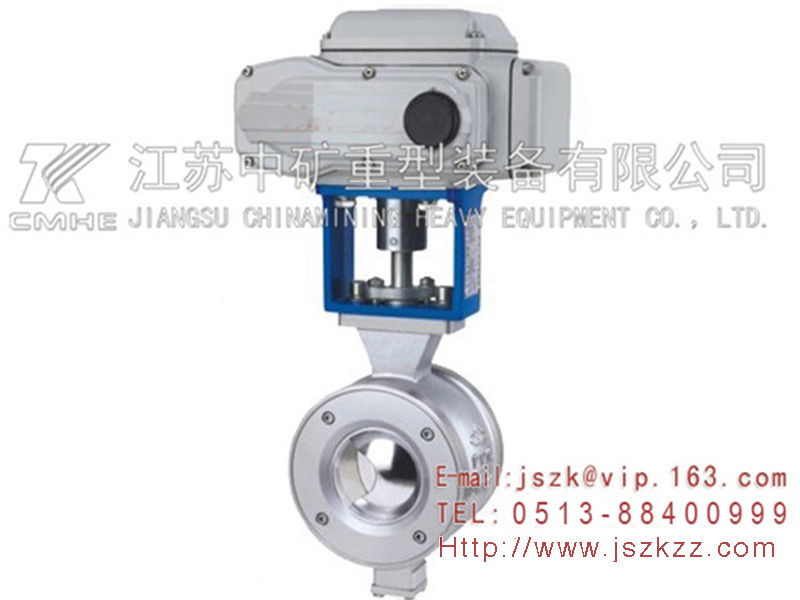 Electric V-Port Regulating Ball Valve
