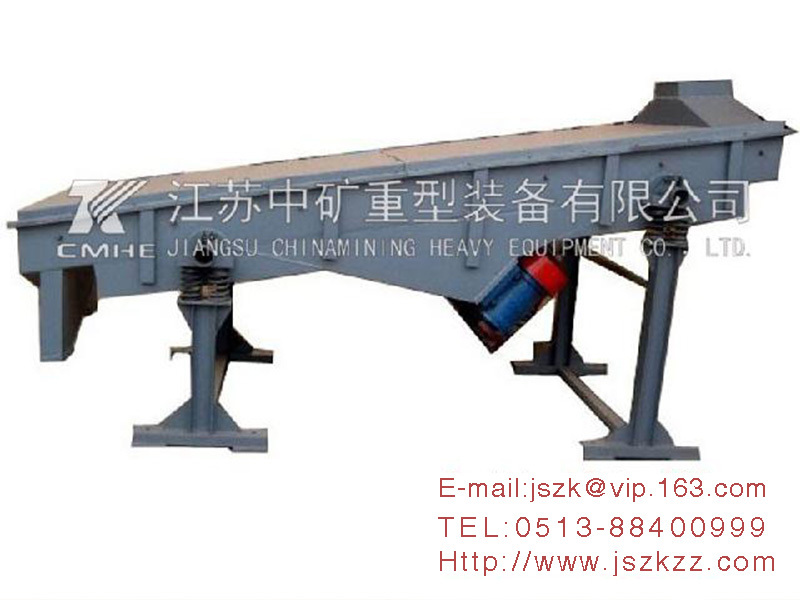 Linear vibrating screen