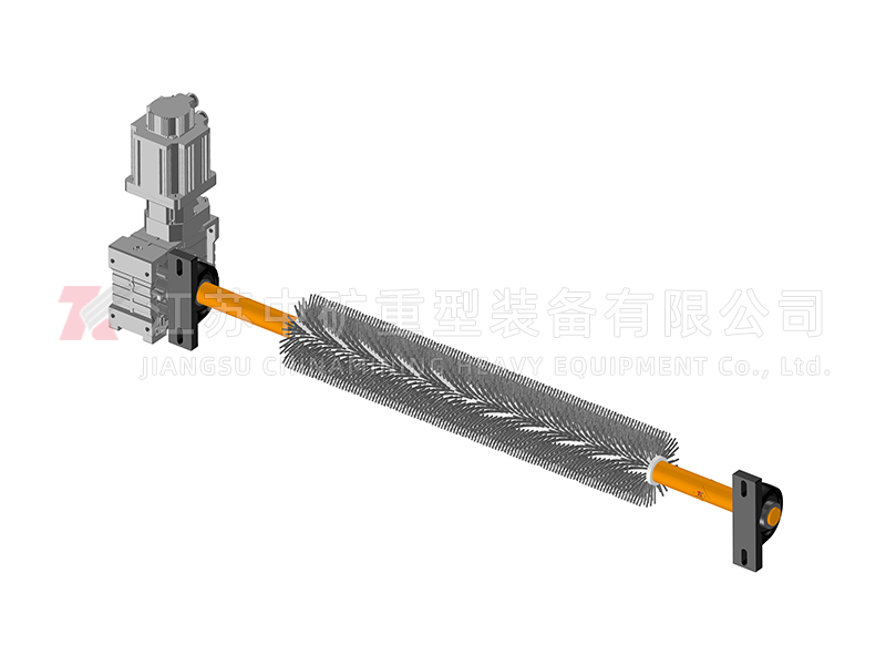 Motorized brush belt cleaner ZK-EPM
